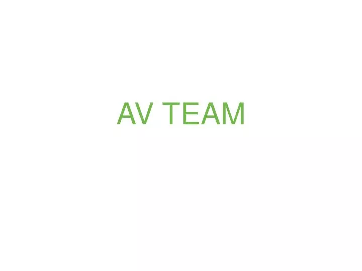 av team