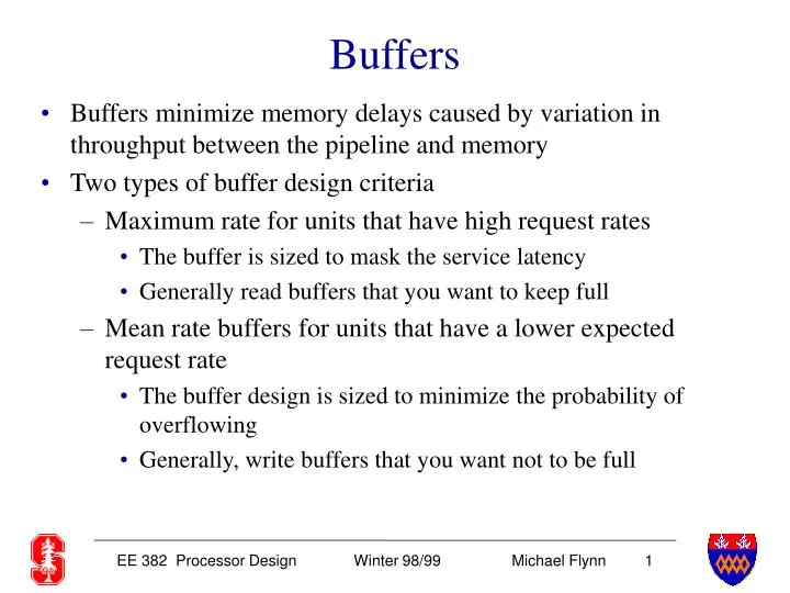 buffers