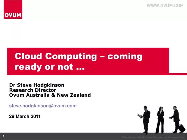 cloud computing coming ready or not