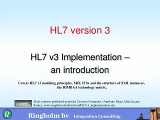 HL7 version 3