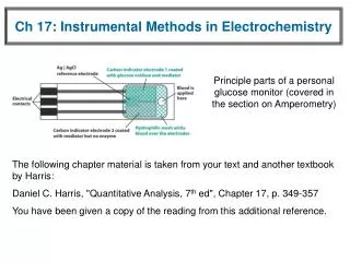 Ch 17: Instrumental Methods in Electrochemistry