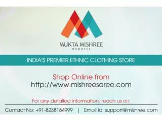 Buy Lehengas Online - MishreeSaree.com