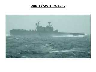 WIND / SWELL WAVES