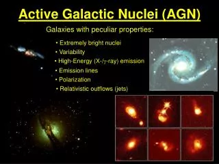 Active Galactic Nuclei (AGN)