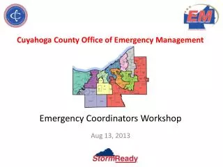 Emergency Coordinators Workshop