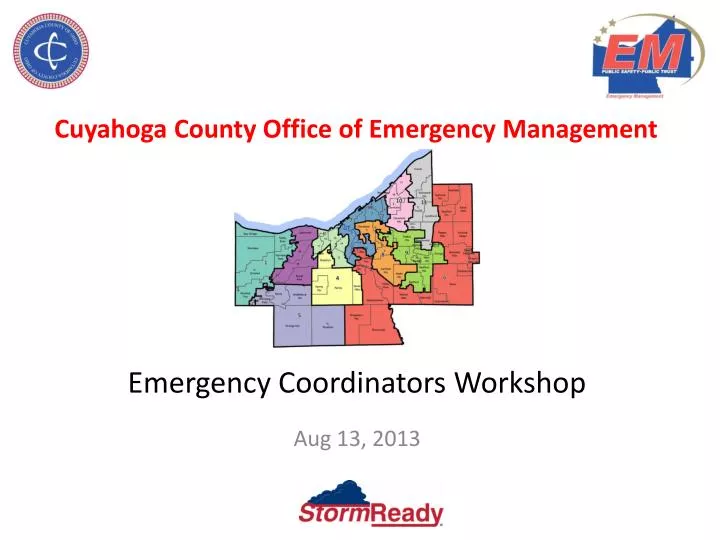 emergency coordinators workshop