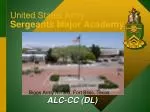 United States Army Sergeants Major Academy - slide 1