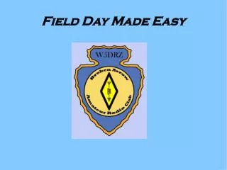 Field Day Made Easy