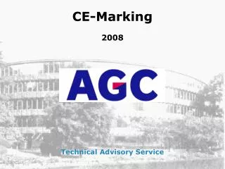 CE-Marking 2008
