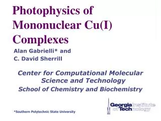 Photophysics of Mononuclear Cu(I) Complexes
