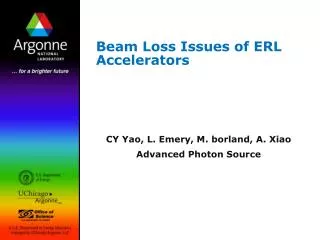 Beam Loss Issues of ERL Accelerators