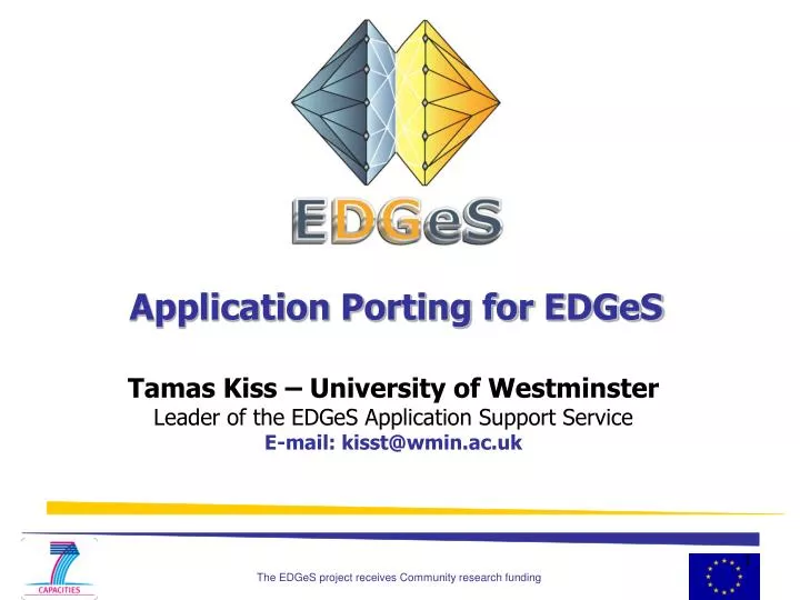 application porting for edges
