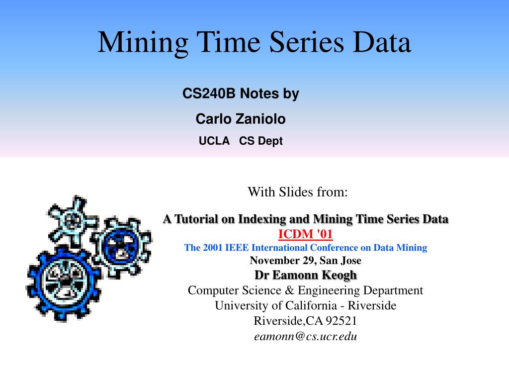 PPT - Mining Time Series Data PowerPoint Presentation, free download ...