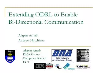 Extending ODRL to Enable Bi-Directional Communication