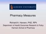 Pharmacy Measures - slide 1