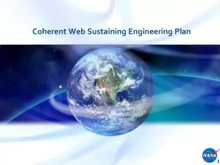 Coherent Web Sustaining Engineering Plan