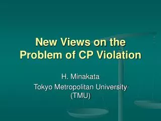 New Views on the Problem of CP Violation
