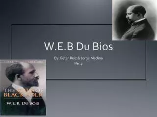 W.E.B Du Bios