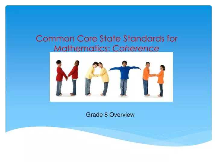 common core state standards for mathematics coherence