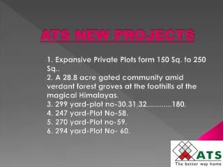 ATS new projects