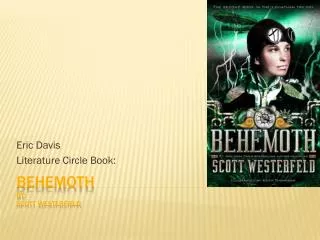 Behemoth by: Scott Westerfield