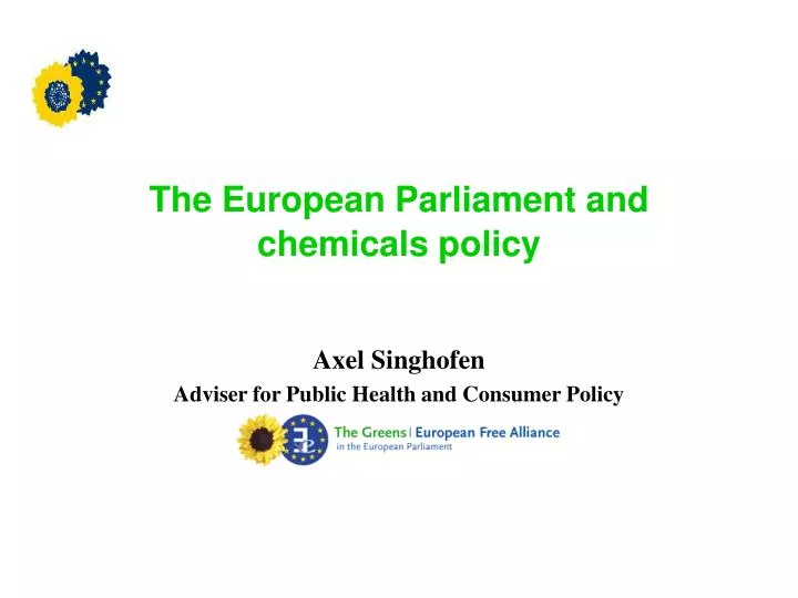 the european parliament and chemicals policy