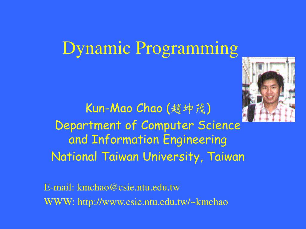 PPT - Dynamic Programming PowerPoint Presentation, free download - ID ...