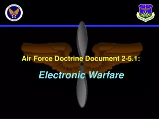 Air Force Doctrine Document 2-5.1: Electronic Warfare