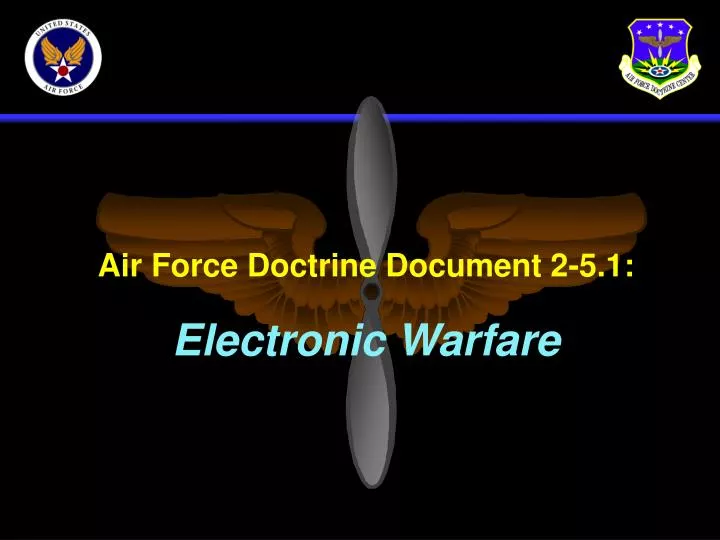 air force doctrine document 2 5 1 electronic warfare