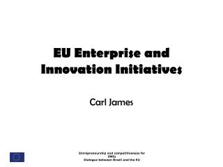 EU Enterprise and Innovation Initiatives