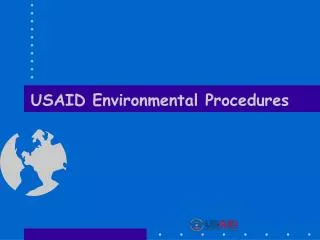 USAID Environmental Procedures