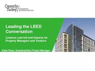 Leading the LEED Conversation