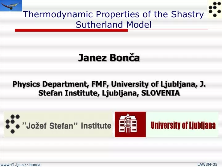 thermodynamic properties of the shastry sutherland model