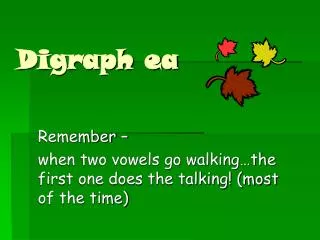 Digraph ea