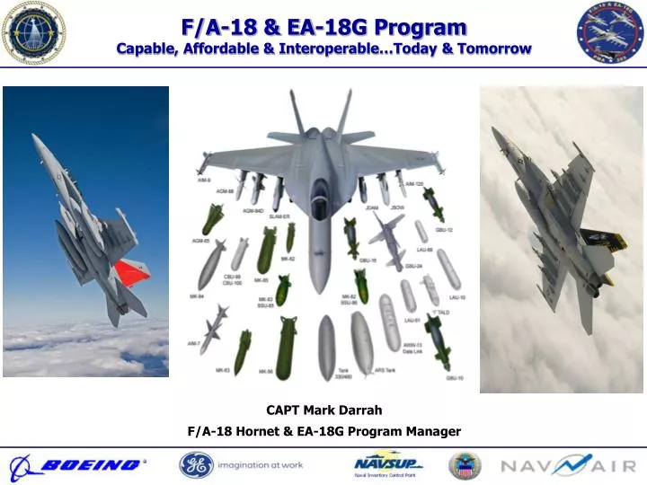 f a 18 ea 18g program capable affordable interoperable today tomorrow