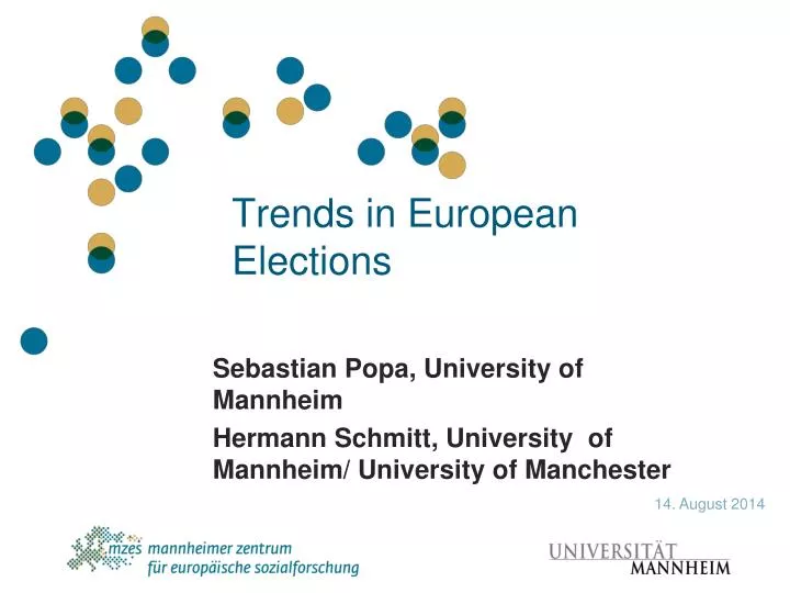trends in european elections