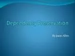 Dependency Preservation - slide 1