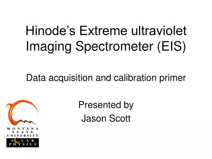 hinode s extreme ultraviolet imaging spectrometer eis