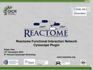 Reactome Functional Interaction Network Cytoscape Plugin