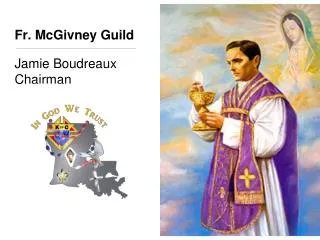 Fr. McGivney Guild