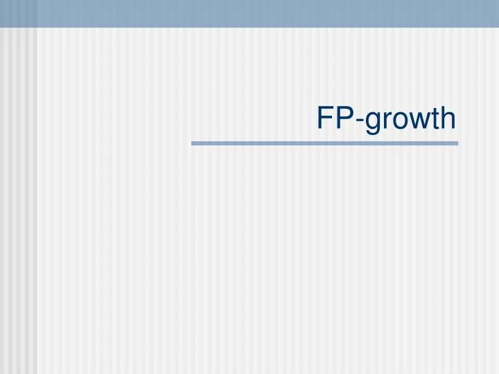 fp growth