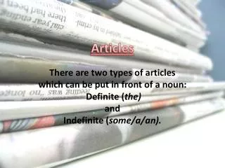 Articles