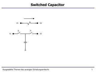 switched capacitor