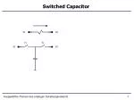 Switched Capacitor - slide 1