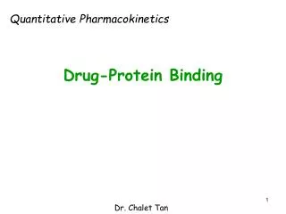 Drug-Protein Binding