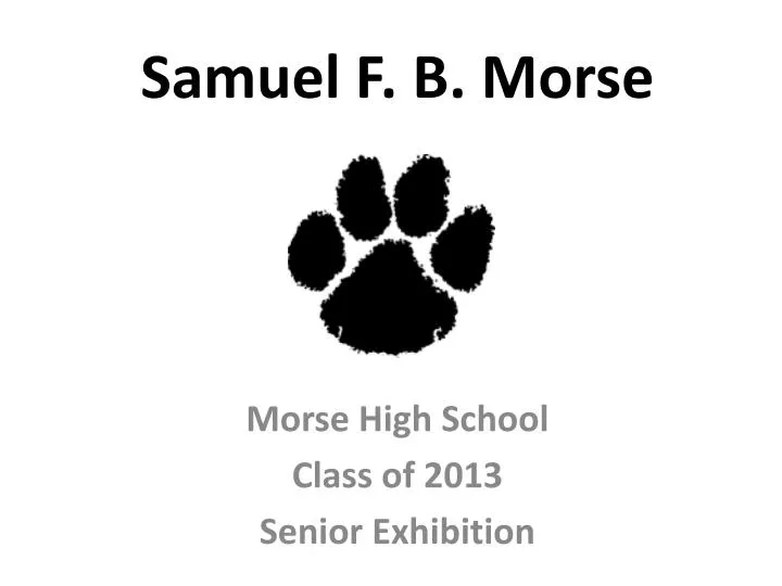 samuel f b morse