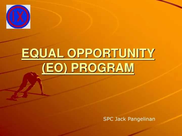 equal opportunity eo program