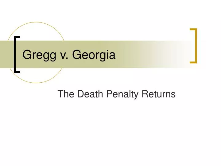 gregg v georgia