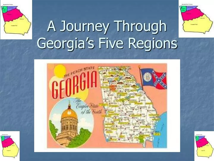 a journey through georgia s five regions