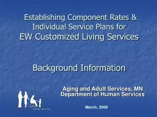 Aging and Adult Services, MN Department of Human Services
